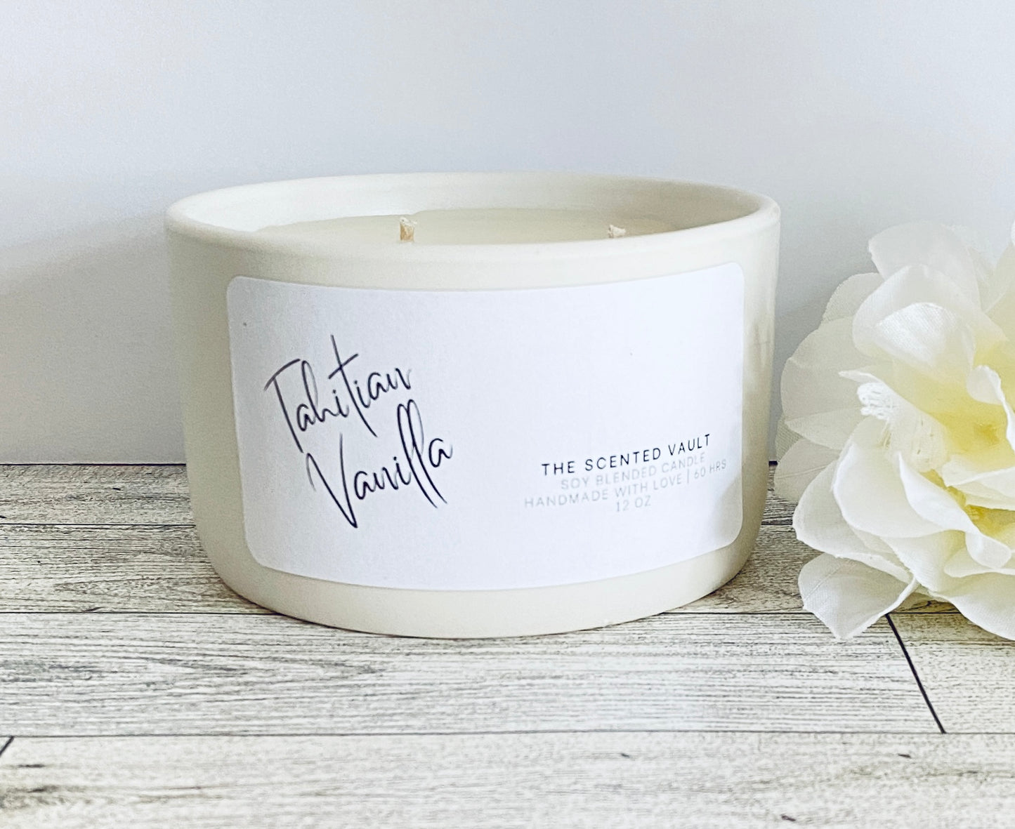 Tahitian Vanilla Scented Bowl