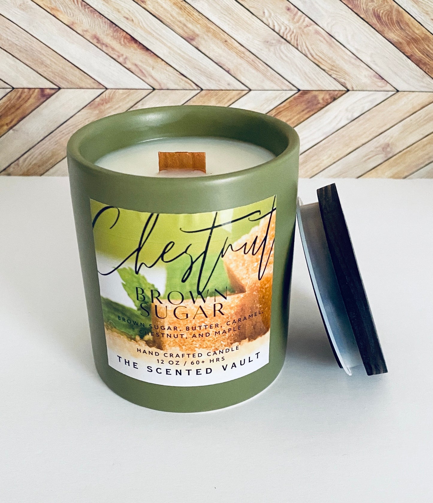 Chestnut Brown Sugar Scented Candle