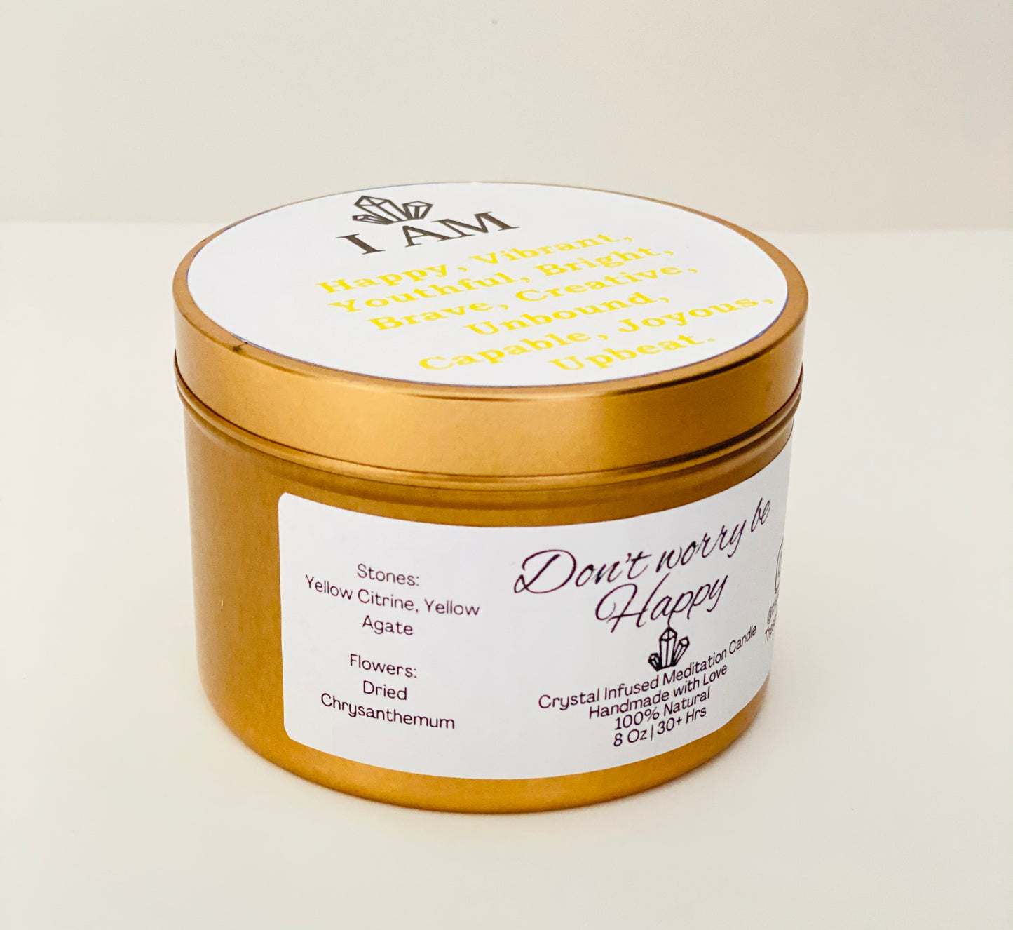 Affirmation Candle- Happiness