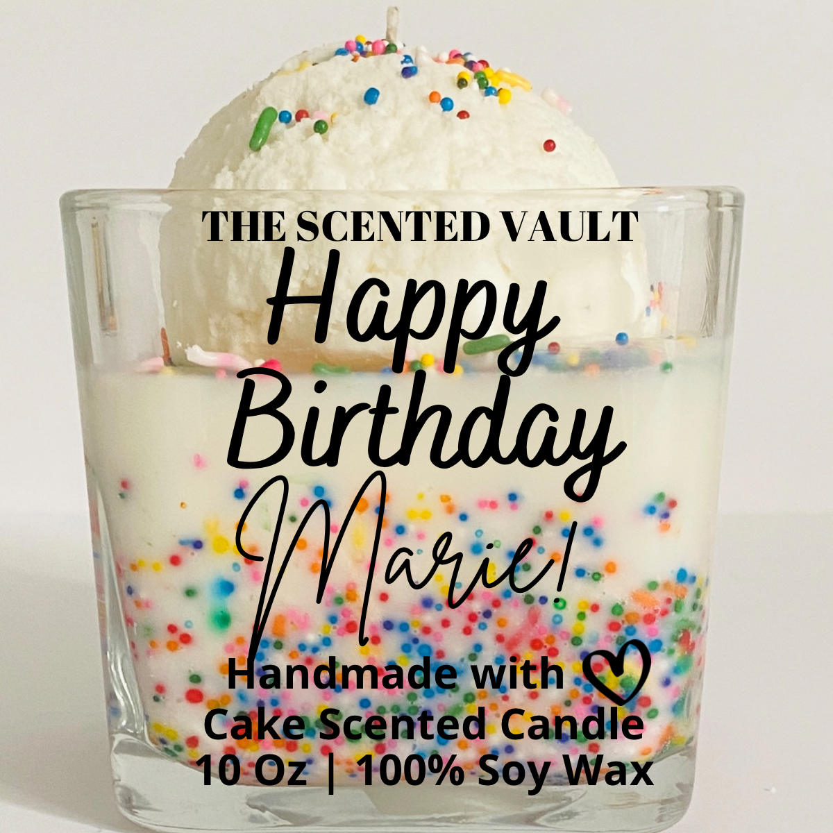 Custom Birthday Candle