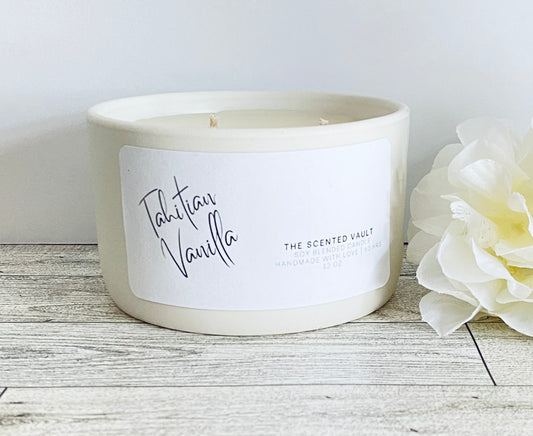 Tahitian Vanilla Scented Bowl
